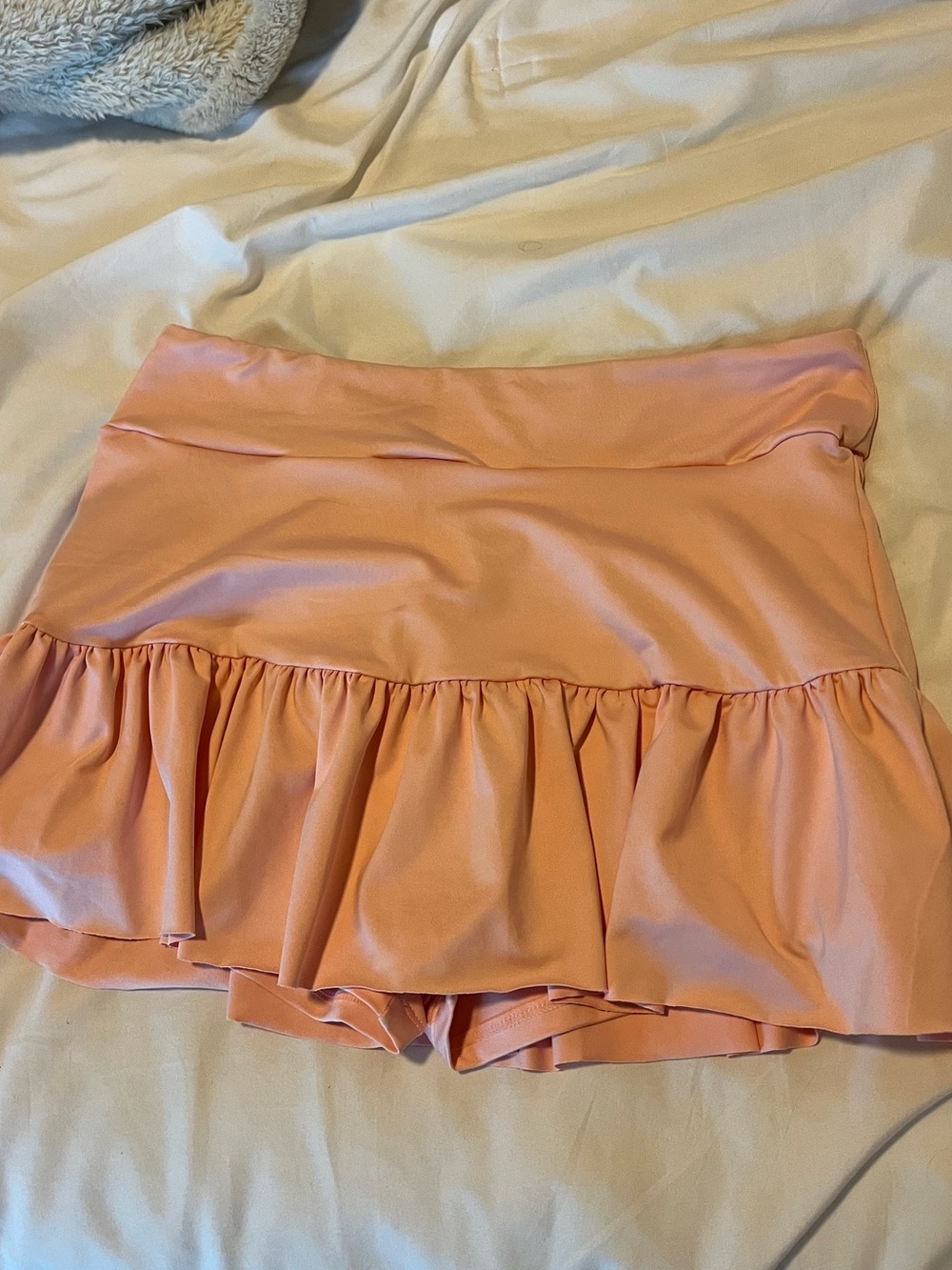 Light Pink Ruffle Skirt